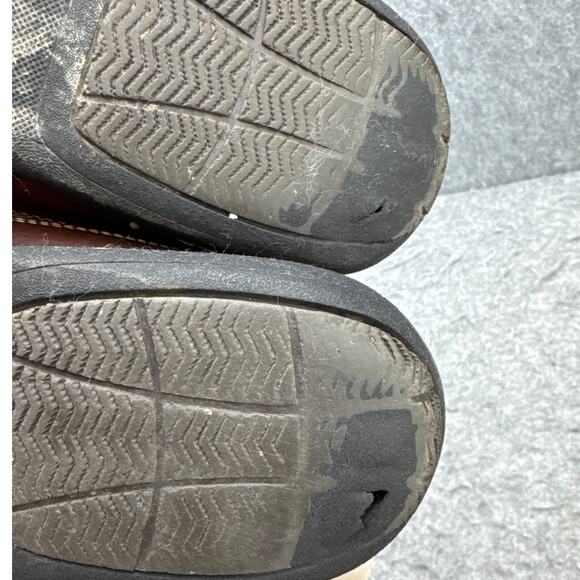 Johnston & Murphy Fowler Venetian Brown Sheepskin Leather Slip On Loafer Men 12M - Picture 7 of 10